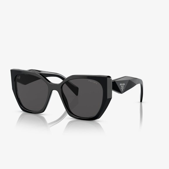 Prada Sunglasses - PR 19ZSF Black Frame. Grey Lenses - Picture 1 of 11